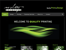 Tablet Screenshot of mcnultyprinting.com